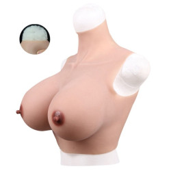CrossGearX Buste Seins Coton Col haut Bonnet B